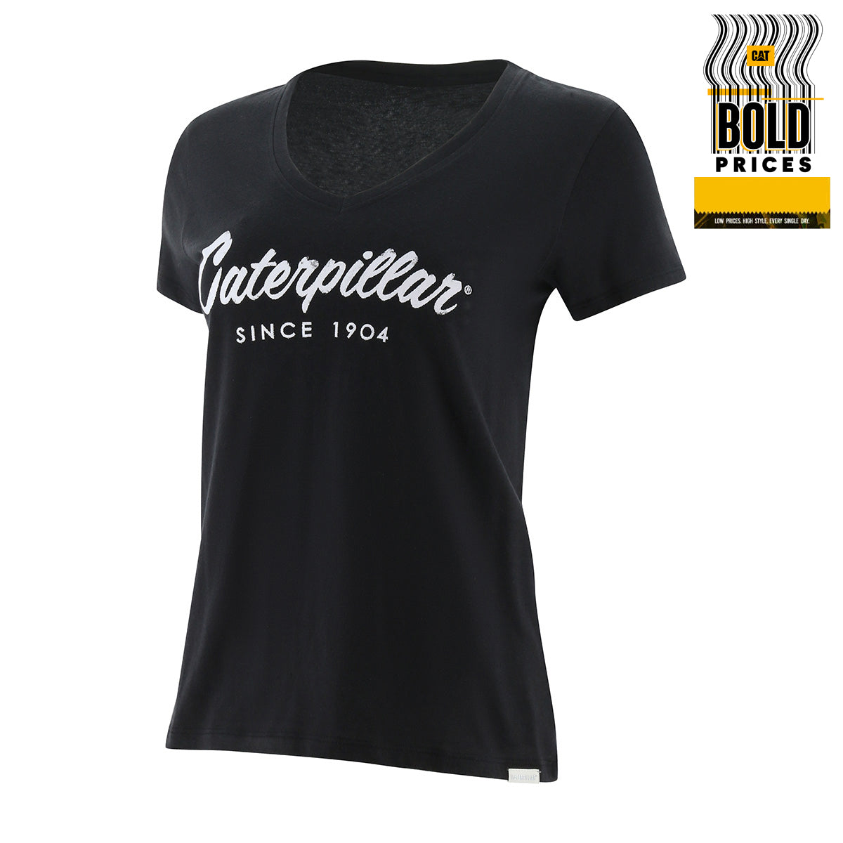 Camiseta Script vneck para Mujer Caterpillar Guatemala CAT Guatemala