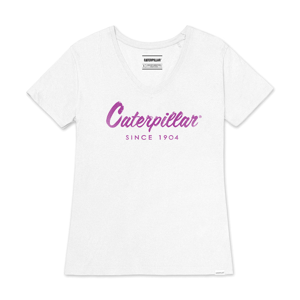 Camiseta Scripvneck para Mujer