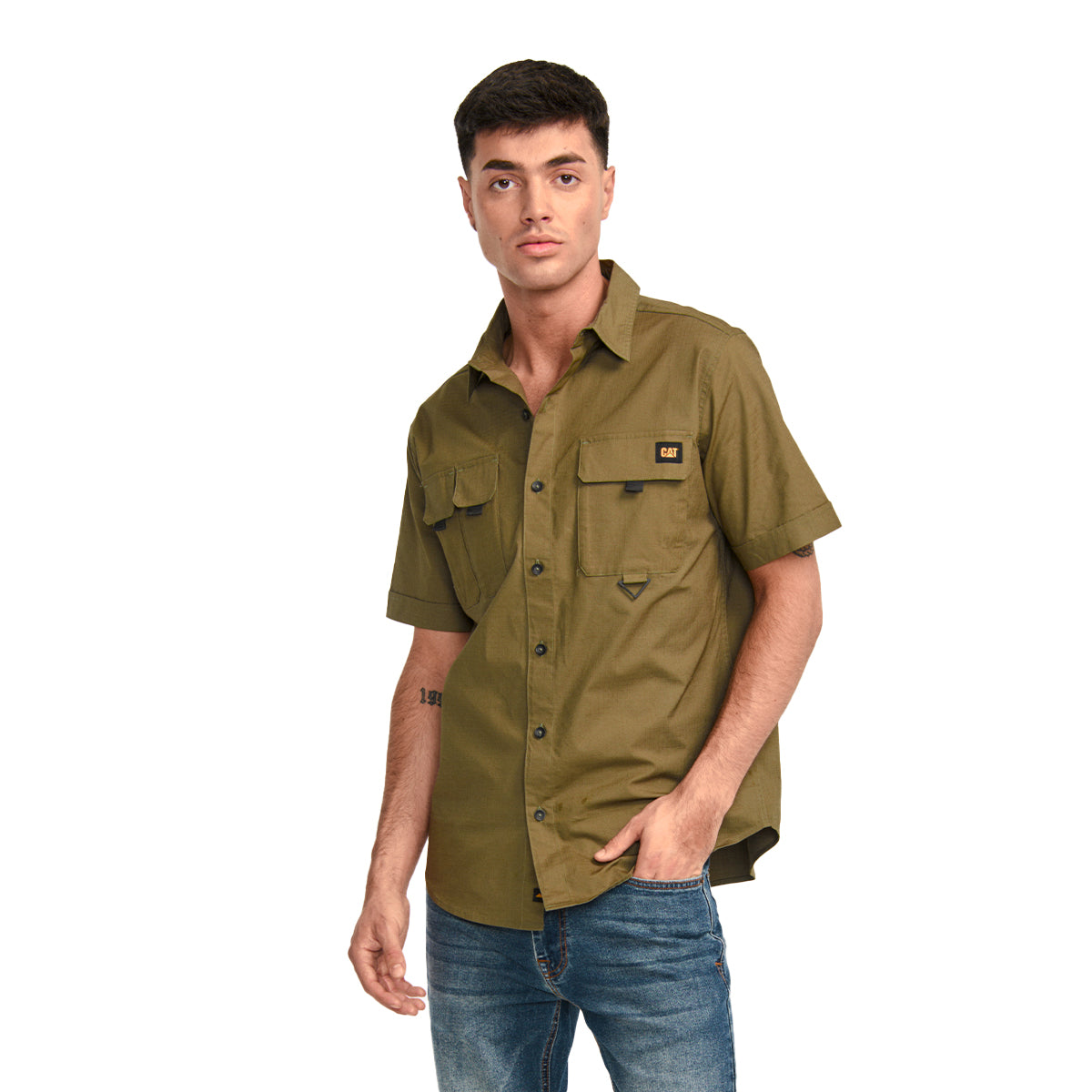 Camisa Utility para hombre Caterpillar Guatemala – CAT Guatemala