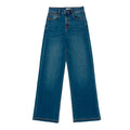 Jeans Triblend Wide Leg para mujer color azul