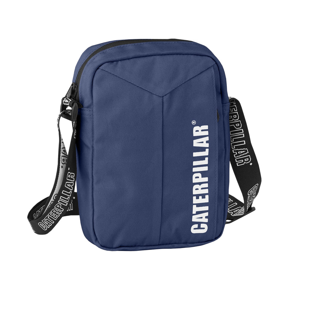 Bolso Shoulder para hombre color azul