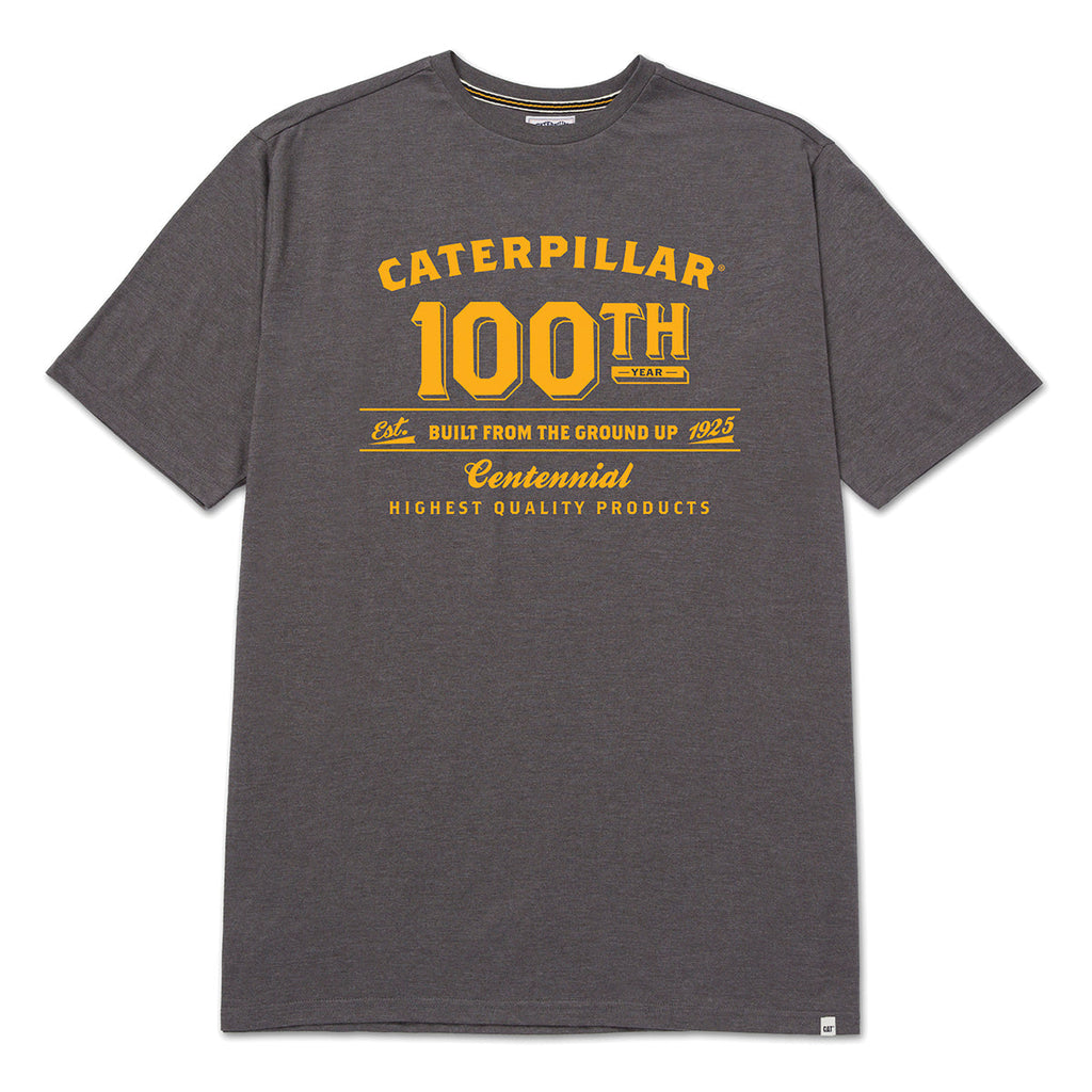 Camiseta Centennial para hombre color gris