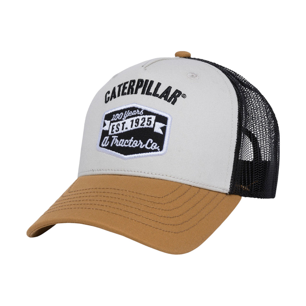 Gorra Panel Trucker unisex color blanco