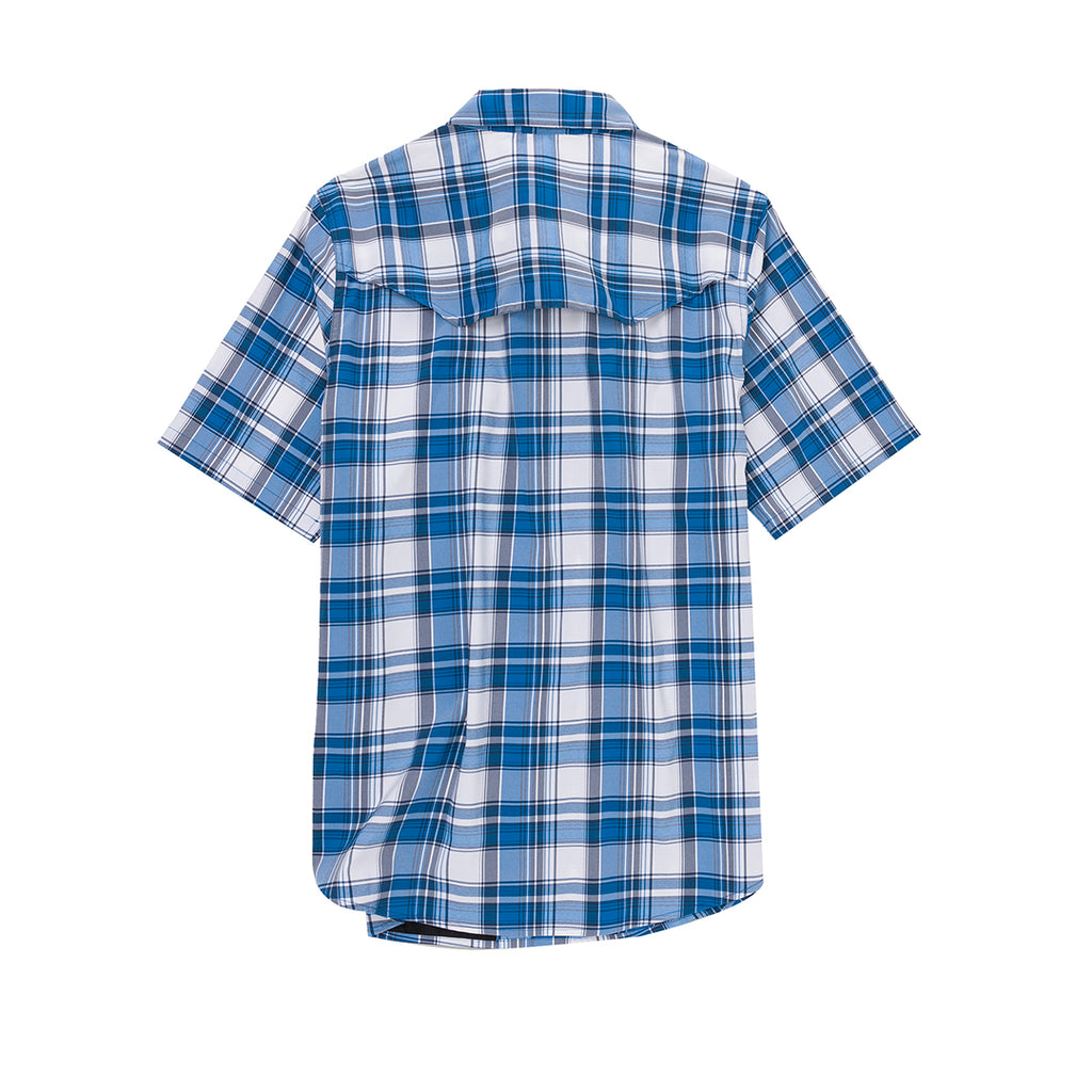 Camisa Western para hombre color azul