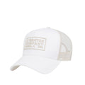 Gorra Tractor Company unisex color blanco