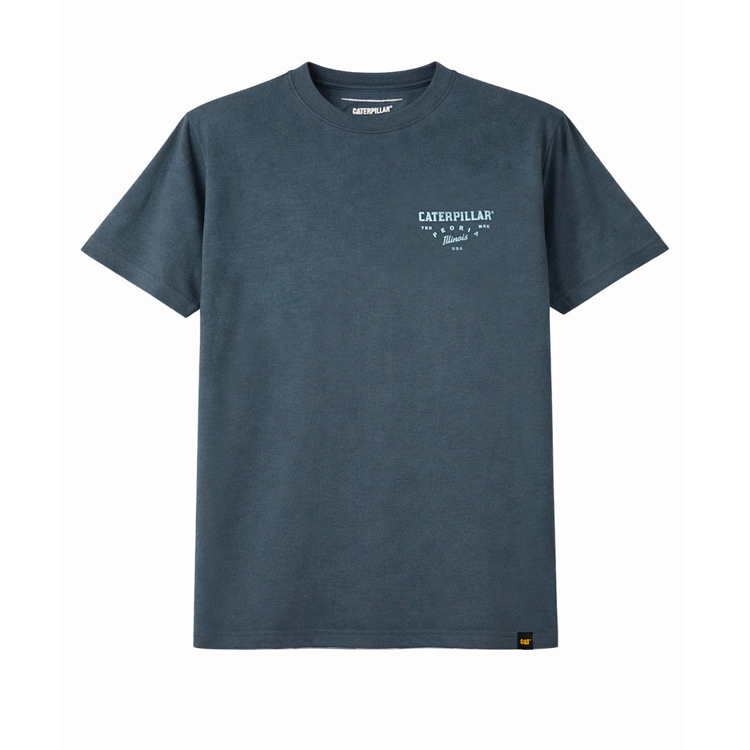 Camiseta Heritage Peoria para hombre color negro
