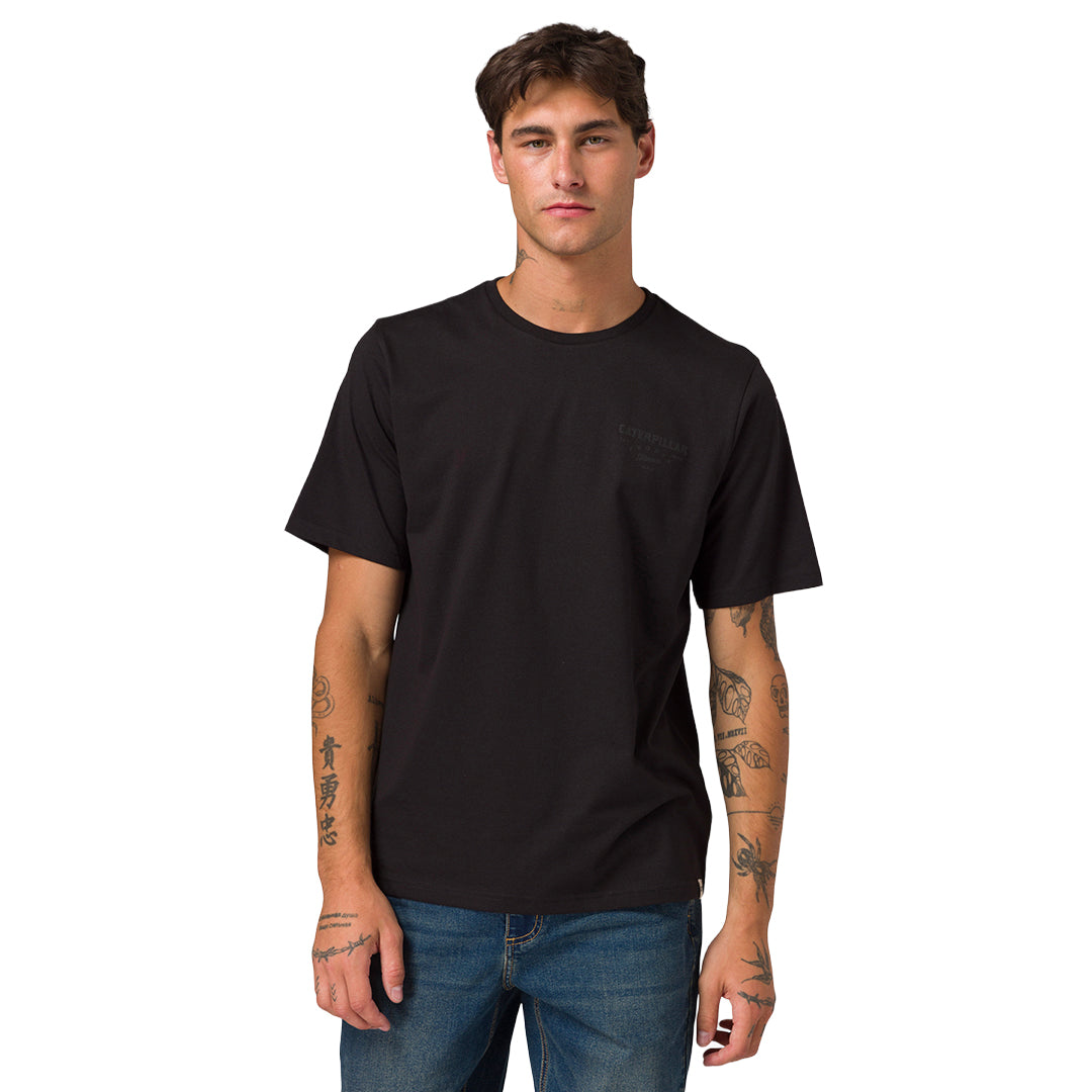 Camiseta Heritage Peoria para hombre color negro