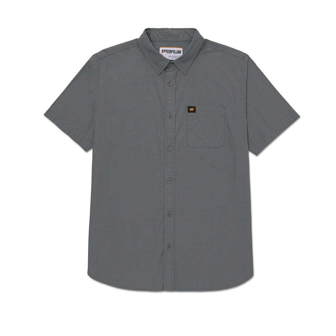 Camisa Poplin para hombre color gris