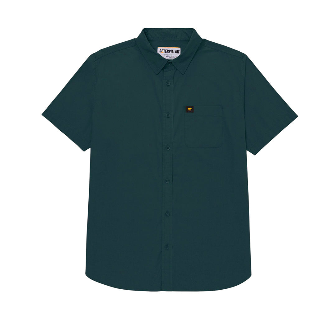 Camisa Poplin para hombre color turqueza