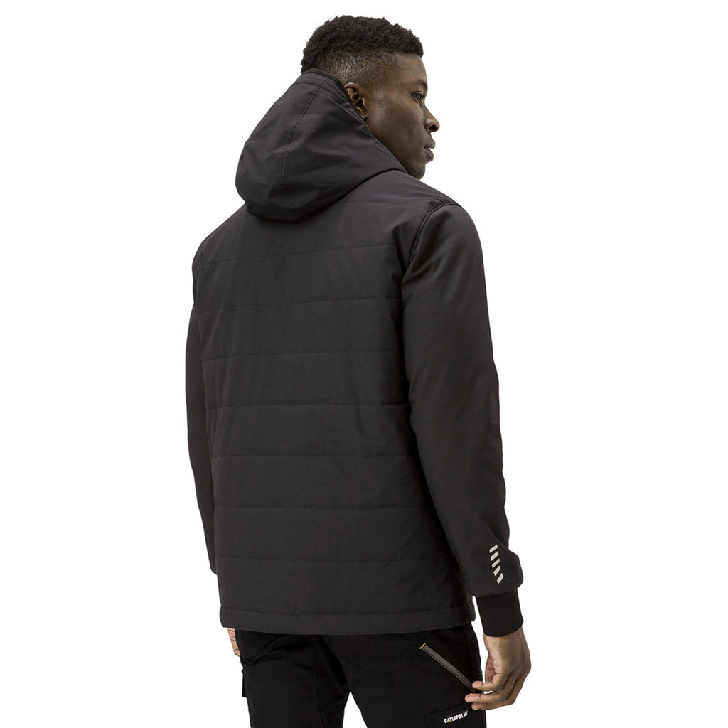 Jacket Tech Hybrid para hombre color negro