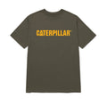 Camiseta Caterpillar Logo para hombre color verde