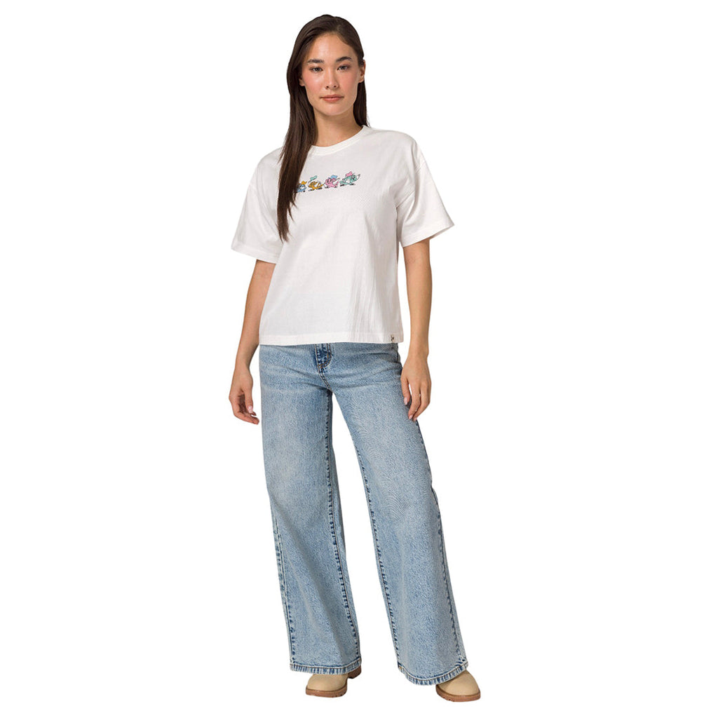 Camiseta Danny Boxy para mujer color blanco