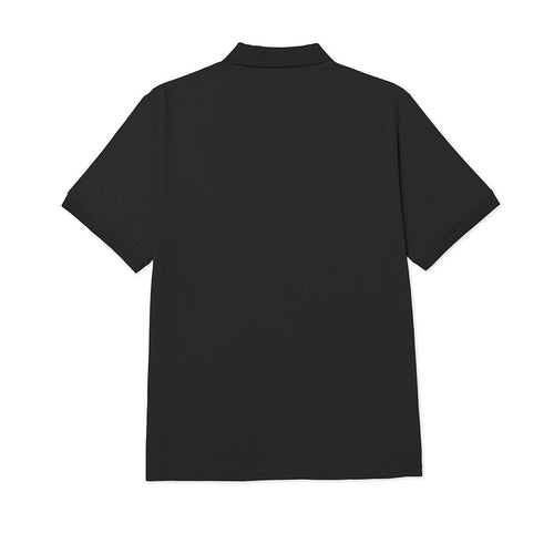 Camisa polo Cat Logo para hombre color negro