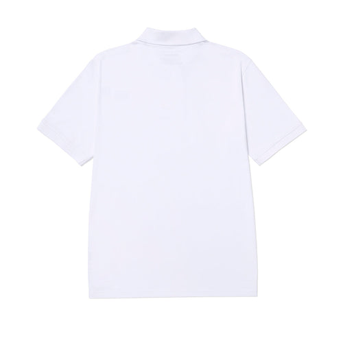 Camisa polo Cat Logo para hombre color blanco