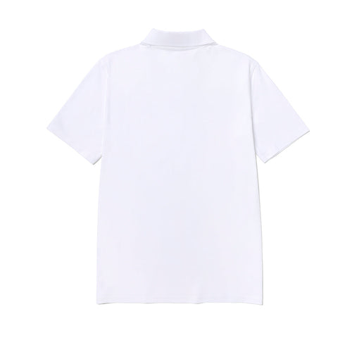 Camisa polo Cat Logo para hombre color blanco