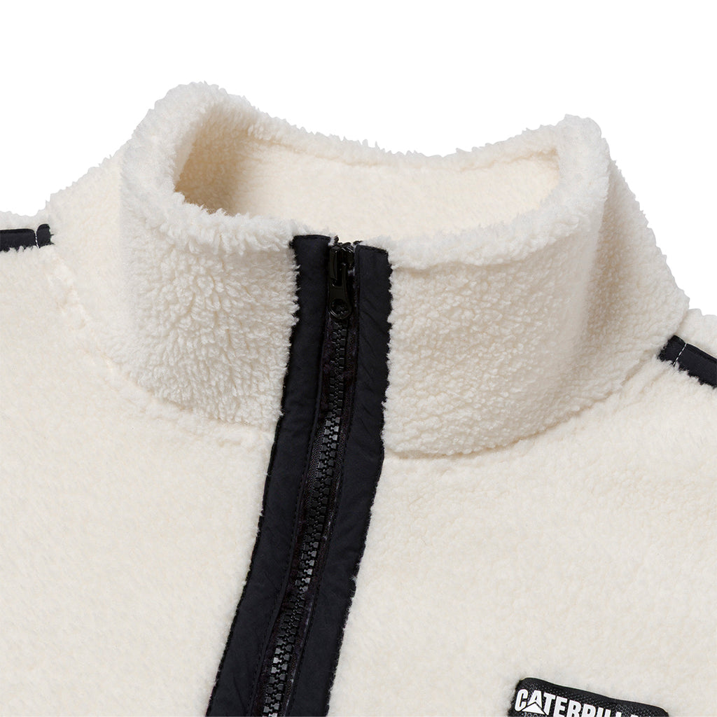 Sueter Relaxed Half para mujer color blanco