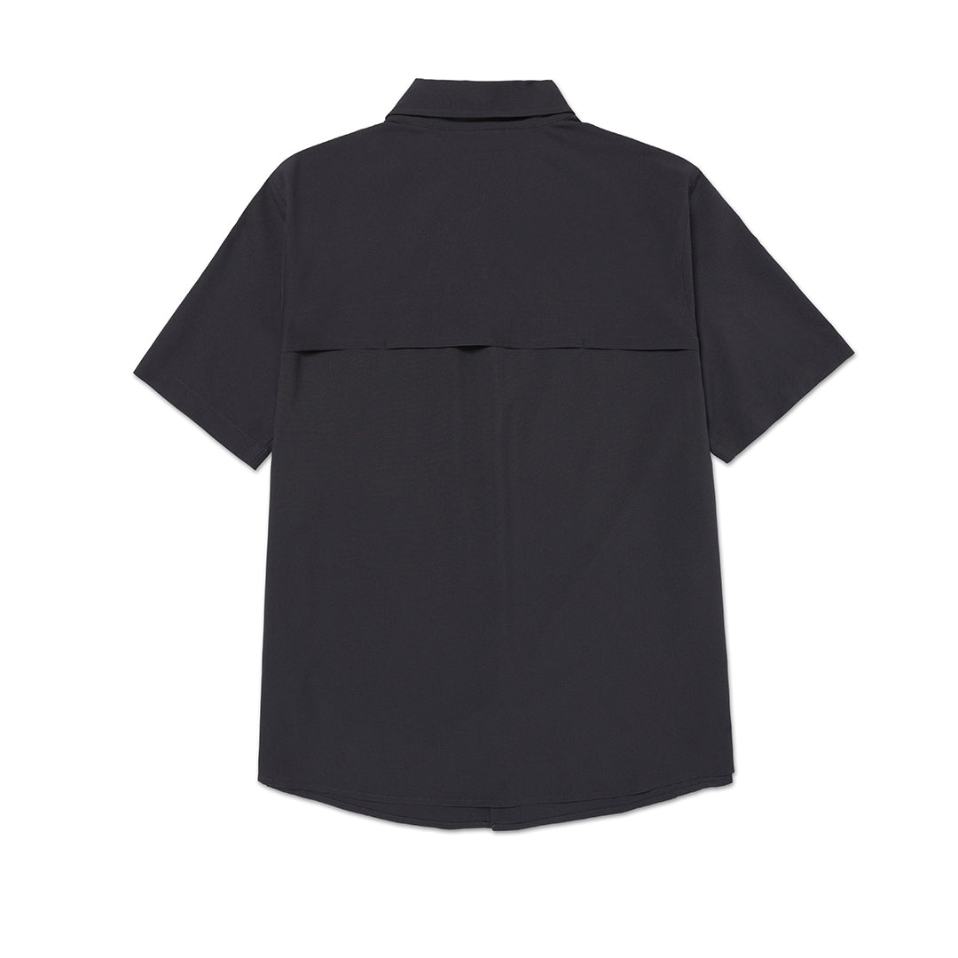 Camisa Lightweight Tech para hombre color negro