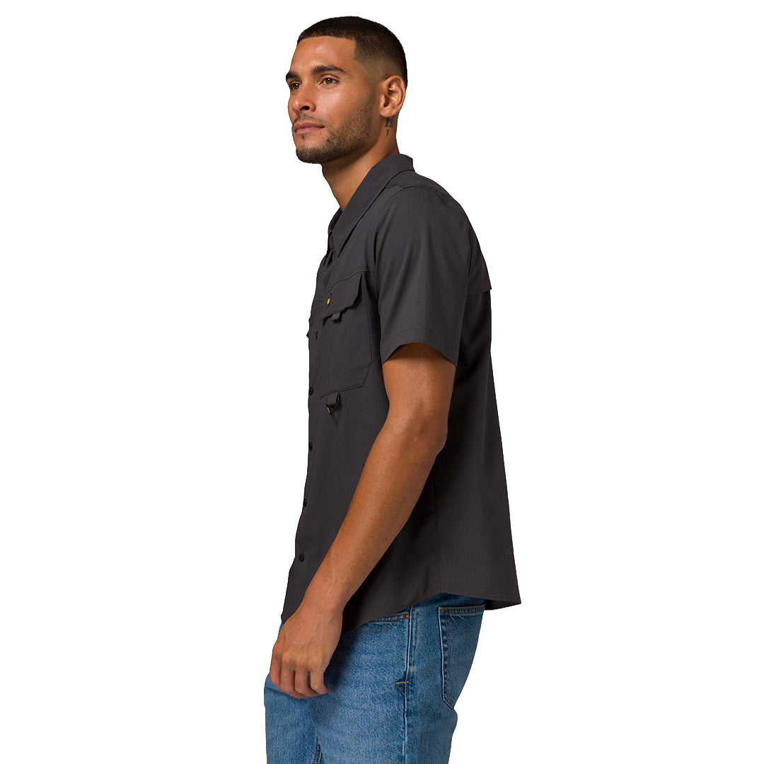 Camisa Lightweight Tech para hombre color negro