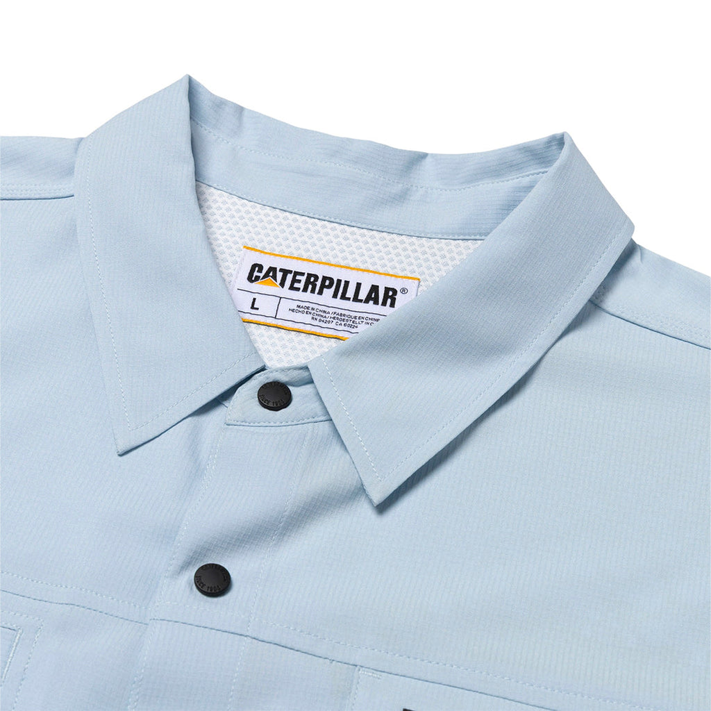 Camisa Lightweight Tech para hombre color celeste