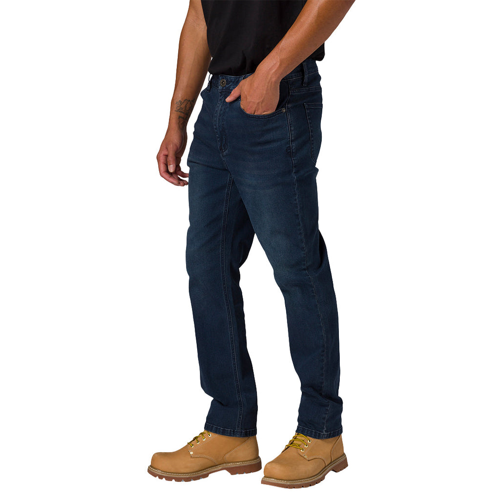 Jeans slim Triblend para hombre color marino