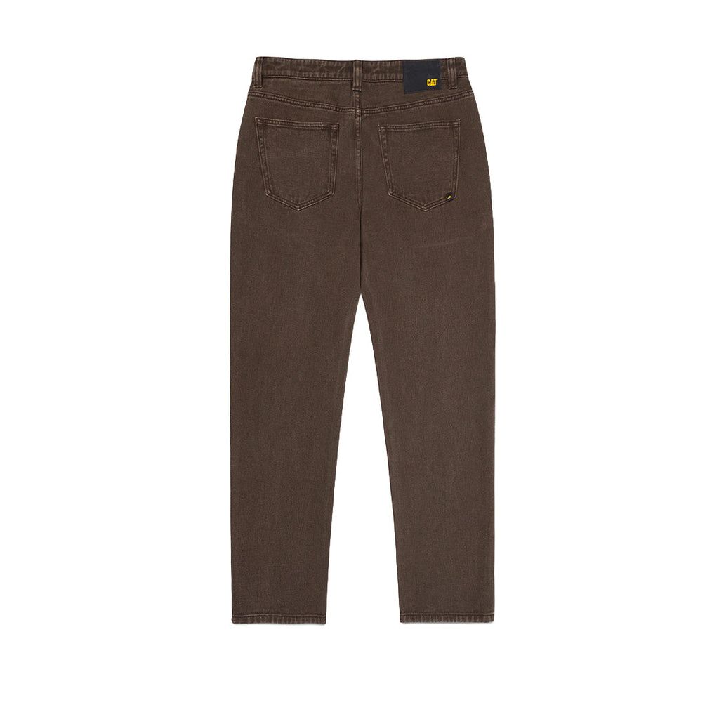 Jeans Rigid para hombre color café