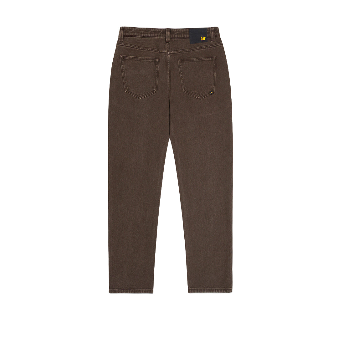 Jeans Rigid para hombre color café