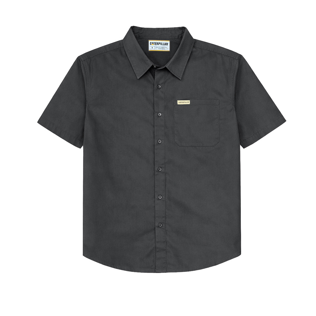Camisa Poplin para hombre color negro