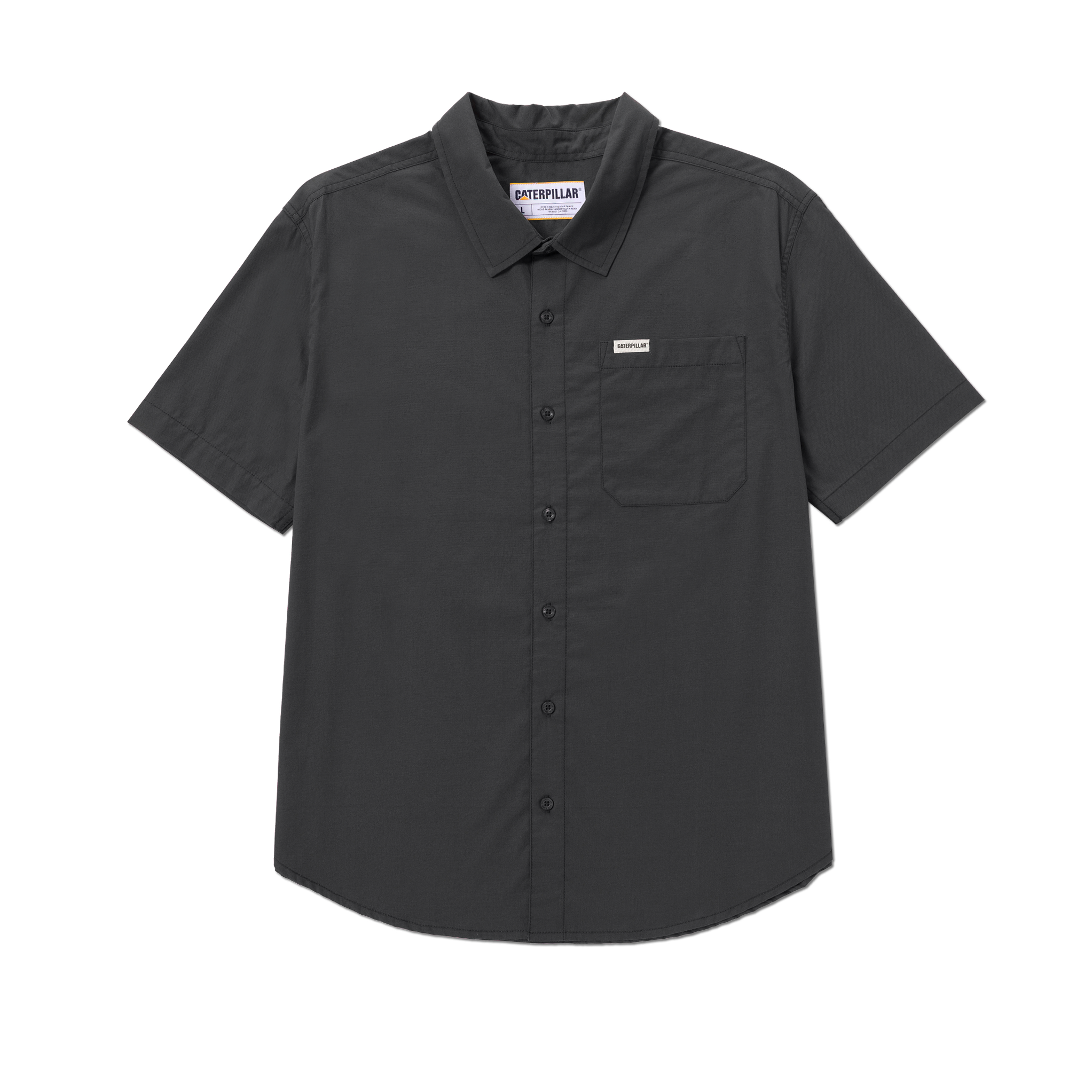Camisa Poplin para hombre color negro