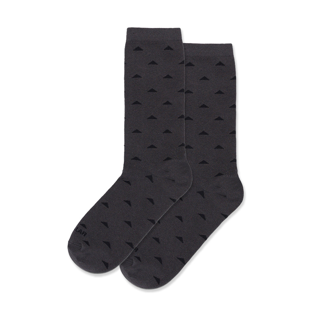 Calcetines Aop Crew para hombre color negro