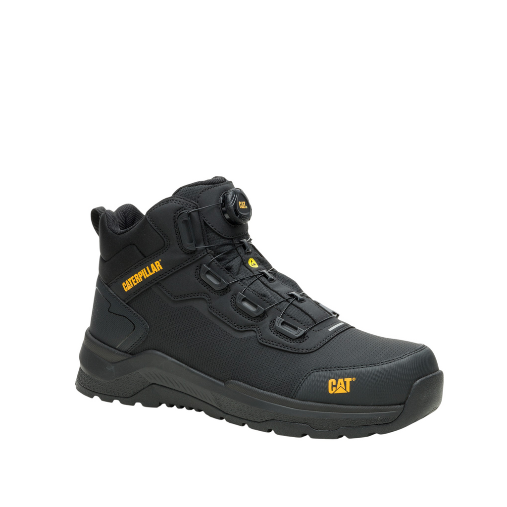 Botas industriales Inductor Tech Mid para hombre color negro