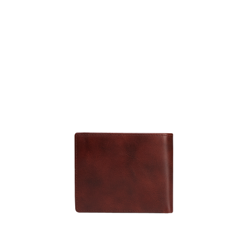 Billetera Ethiopian Leather para hombre color café