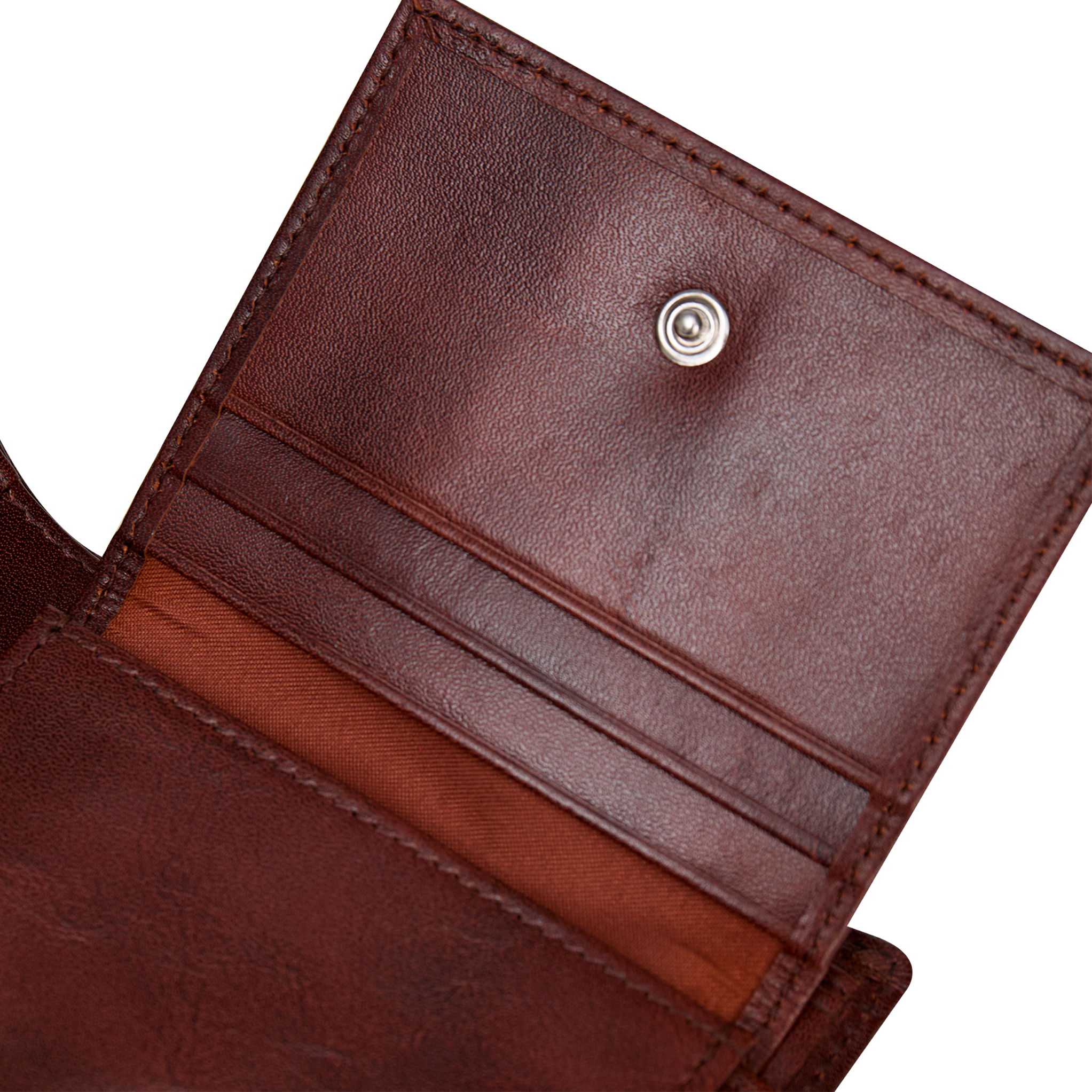 Billetera Ethiopian Leather para hombre color café
