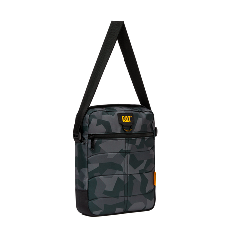 Bolso Ryan Shoulder para hombre color gris