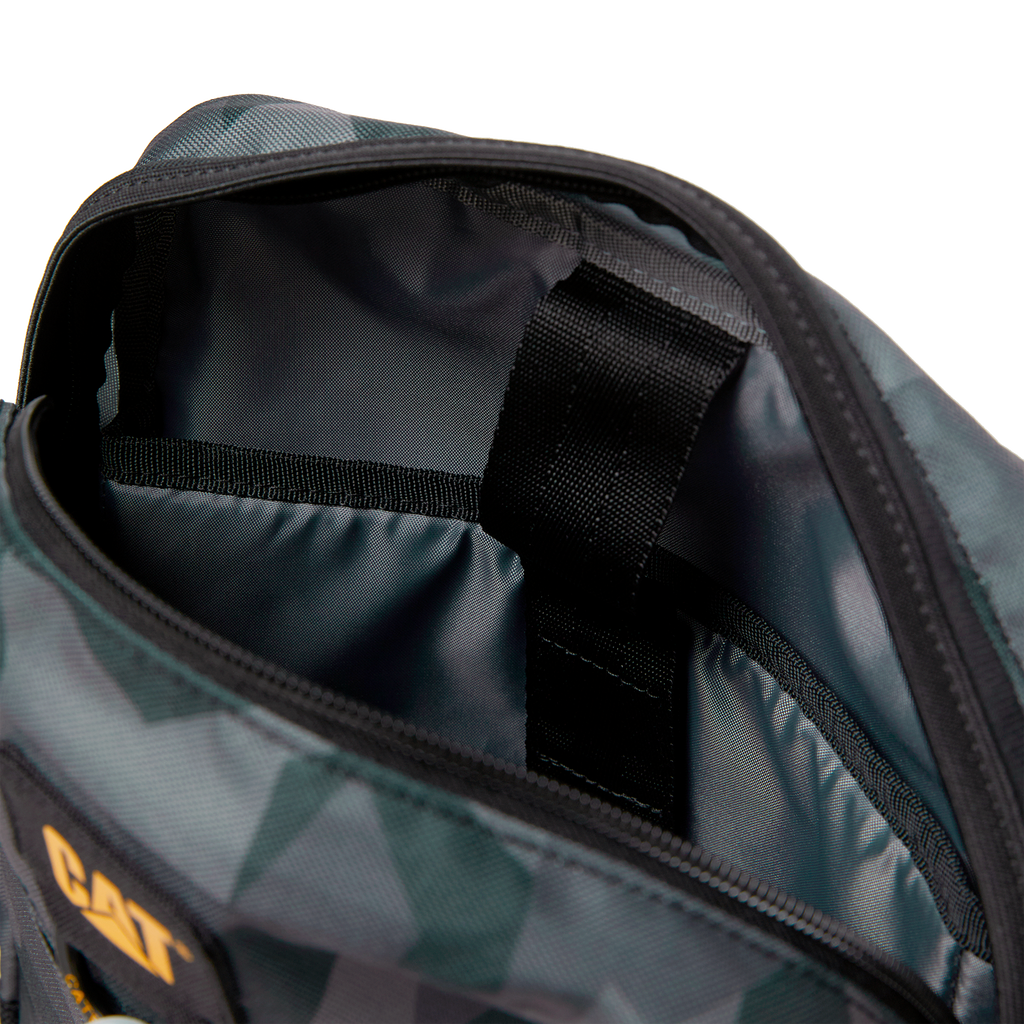 Bolso Ryan Shoulder para hombre color gris