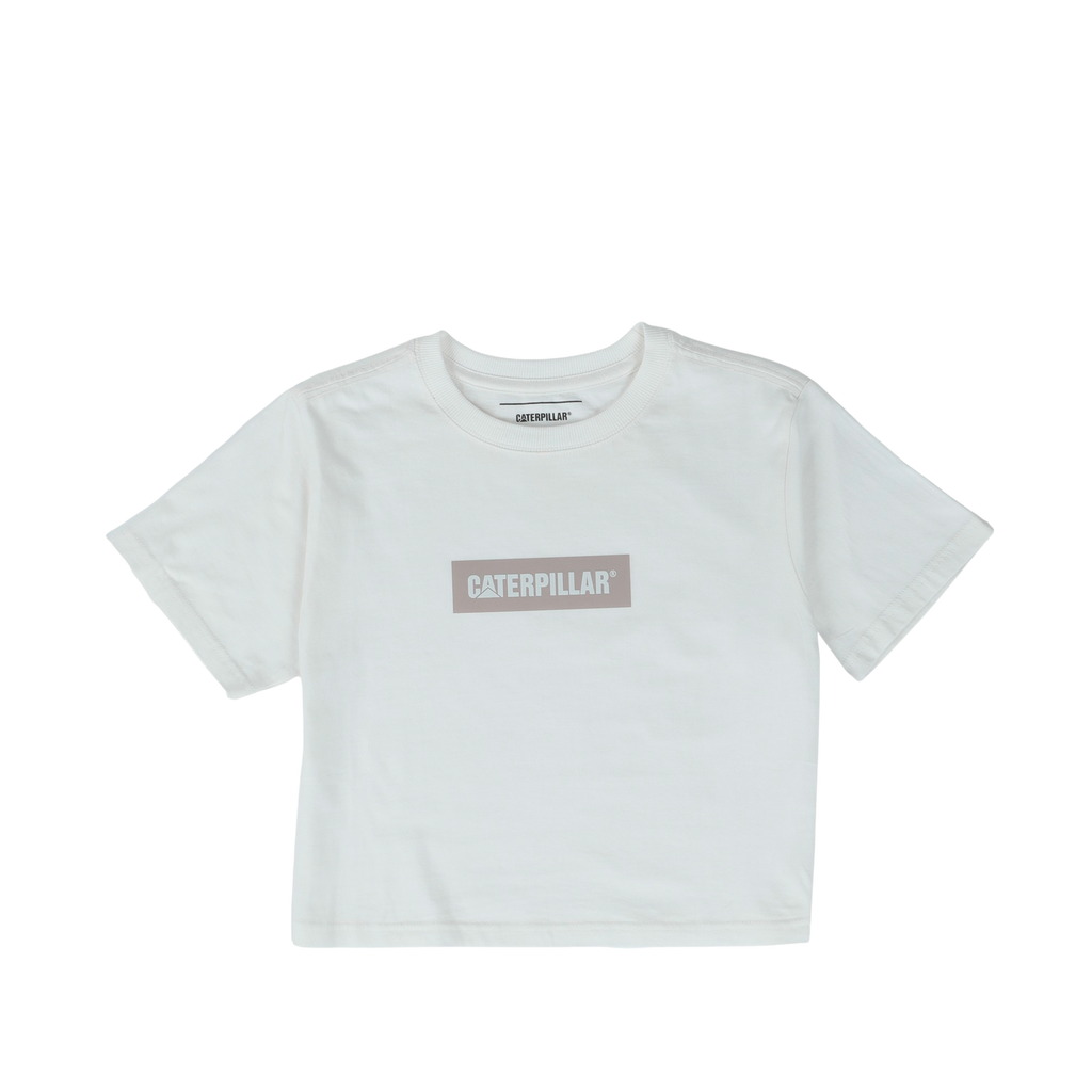 Camiseta Logo para mujer color blanco