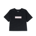 Camiseta Logo para mujer color negro