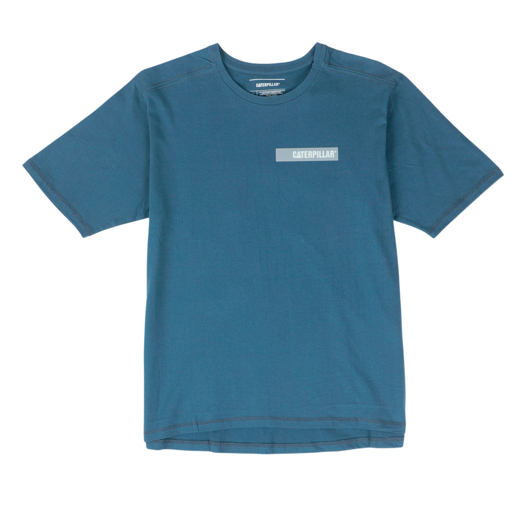 Camiseta Logo para hombre color celeste