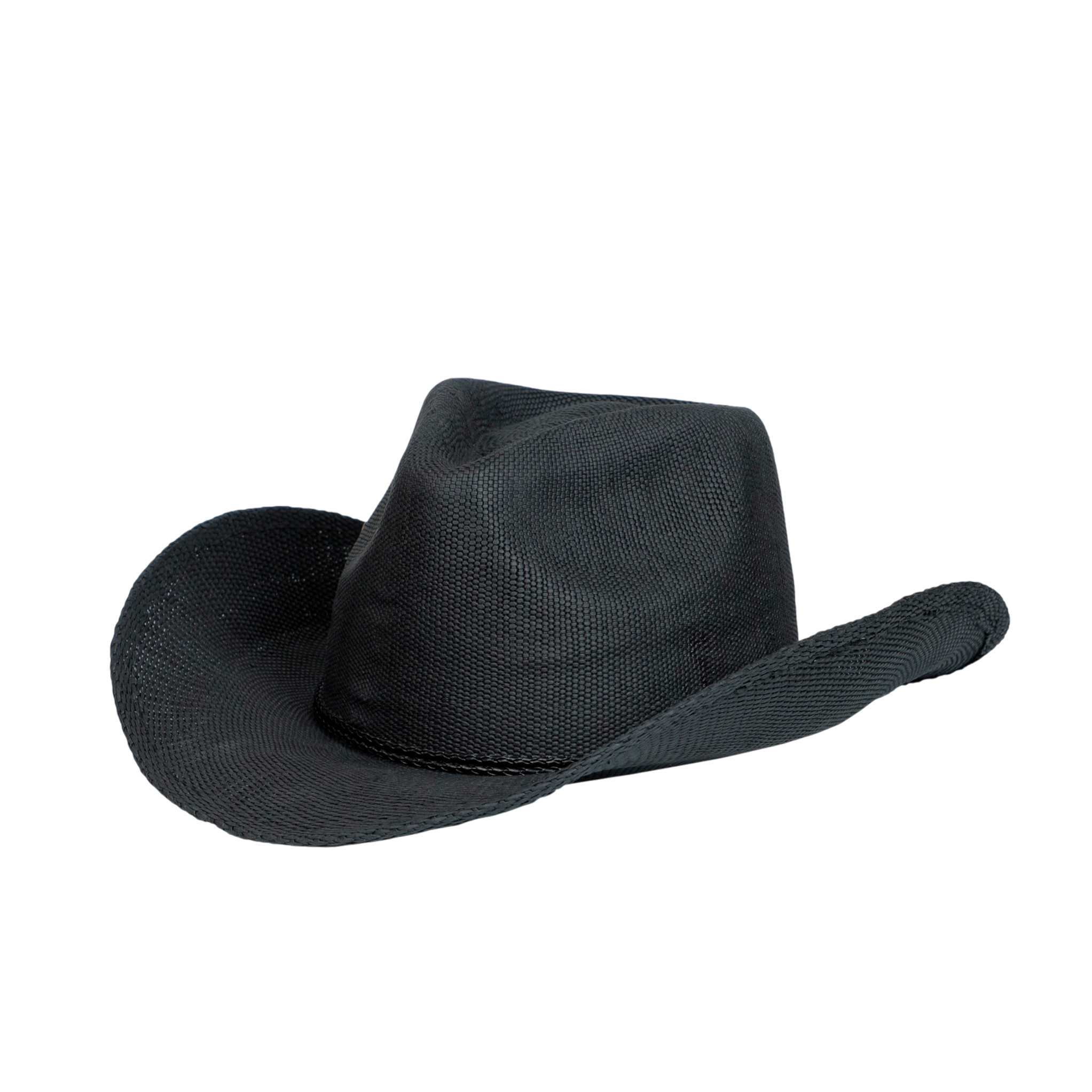 Sombrero Western Cowgirl unisex color negro