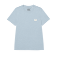 Camiseta Cat Logo para mujer color celeste