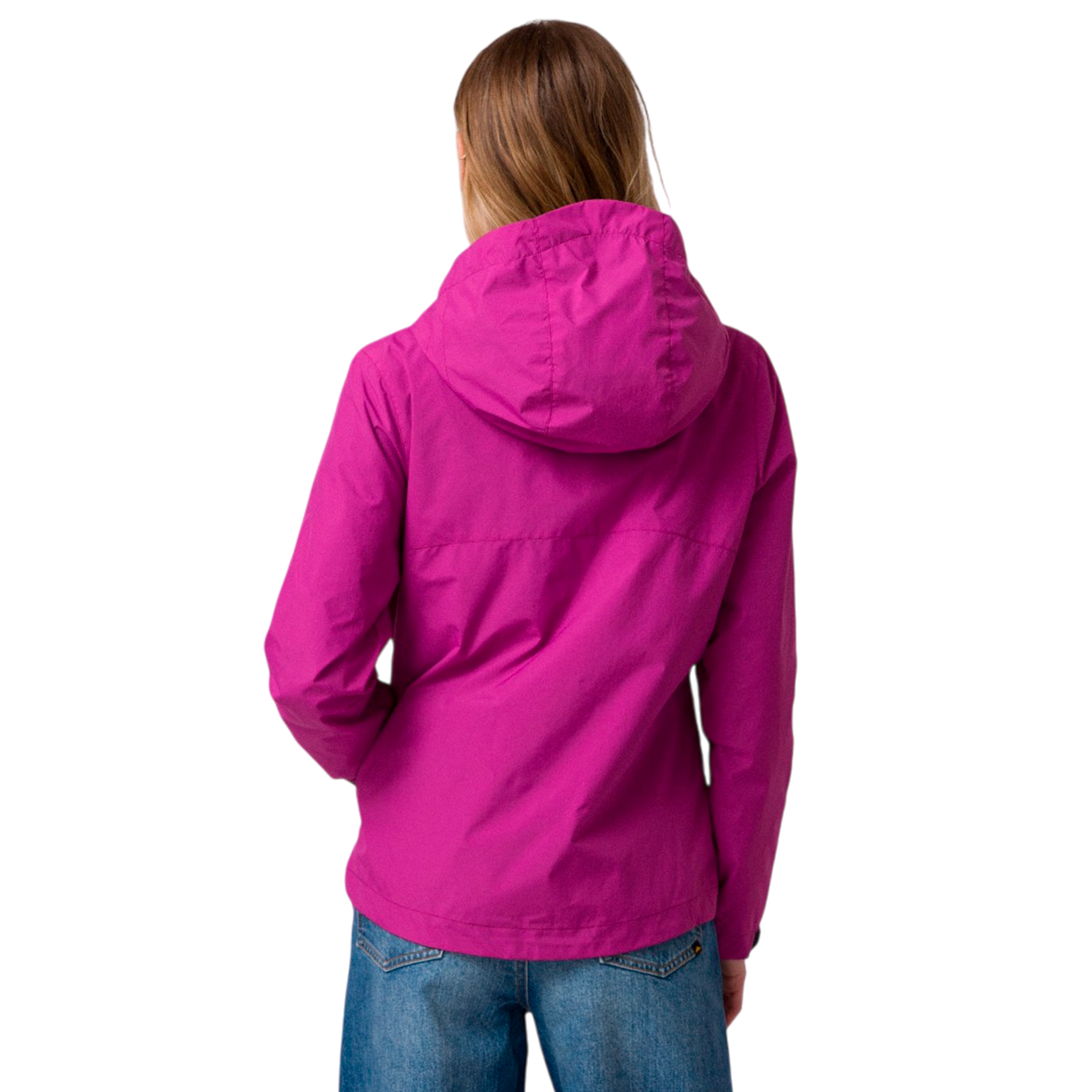 Jacket Rain para mujer color morado