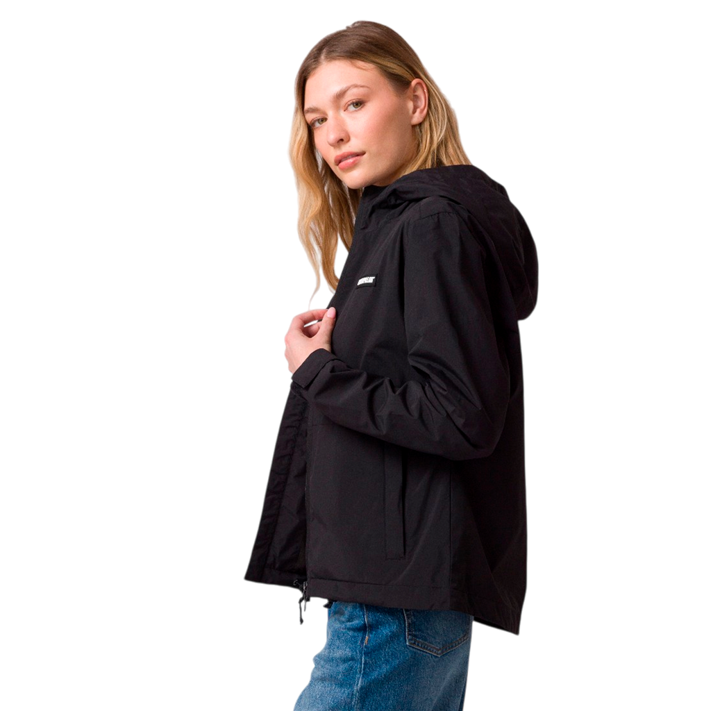 Jacket Rain para mujer color negro