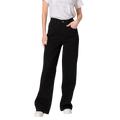 Jeans Denim Wide para mujer color negro