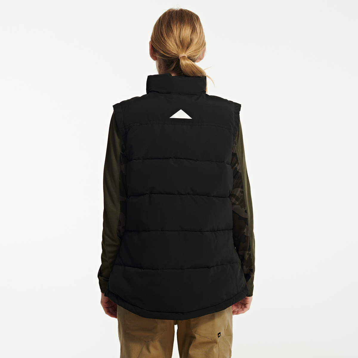 Chaleco Caterpillar para mujer color negro