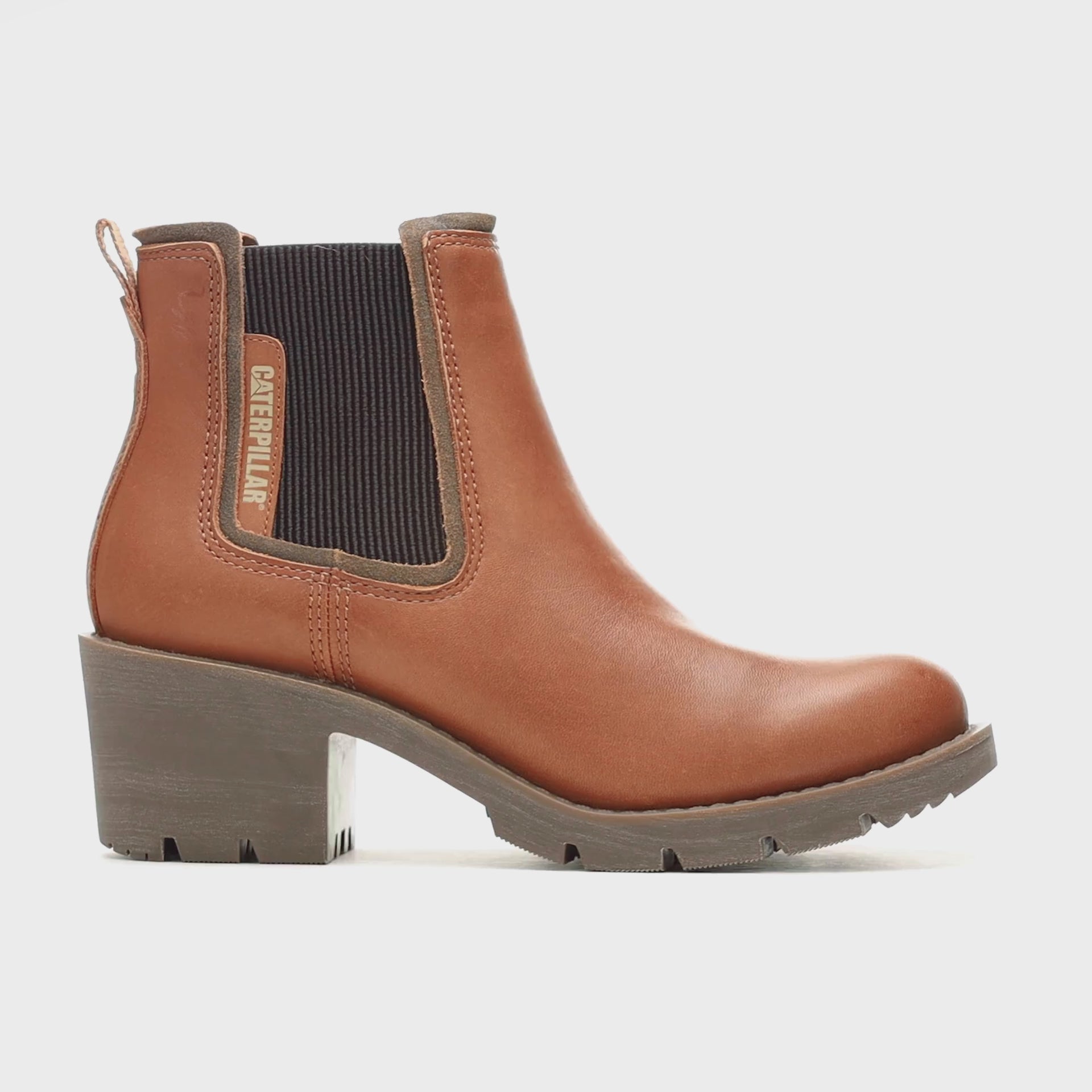 Botas Rewrite Chelsea para mujer color tan